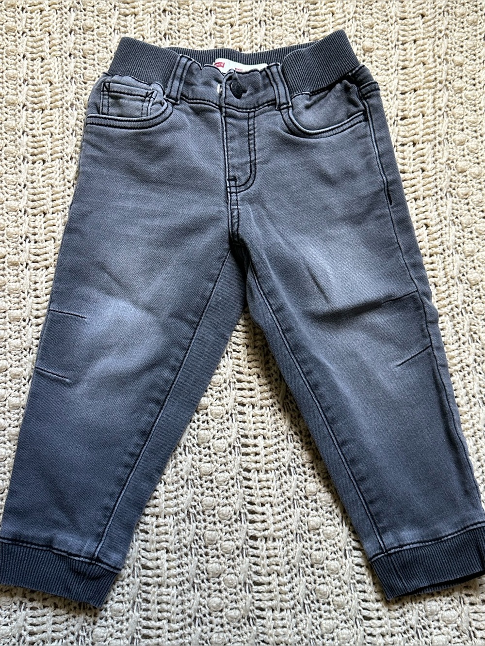Levi's Kids Charcoal Grey Jogger Pants